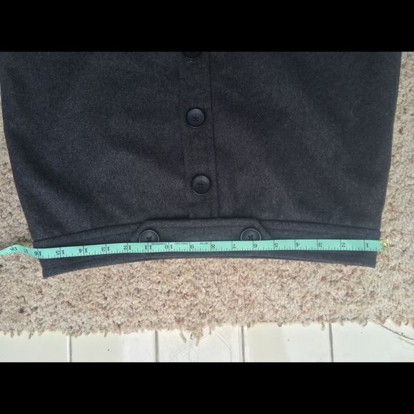 Wool Mini Skirt - Picture 6 of 8